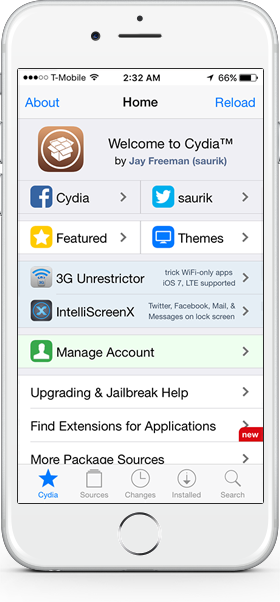Cydia installer iOS 11