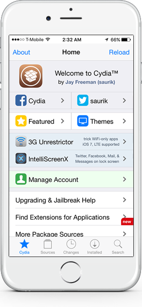 cydia app install